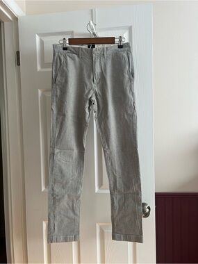 J. Crew Men's Light Gray Chino Pants
